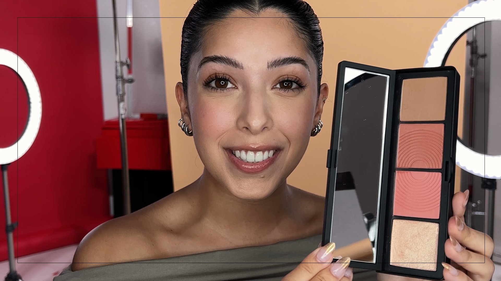 Halo Sculpt & Glow Contour, Blush + Highlighter Palette